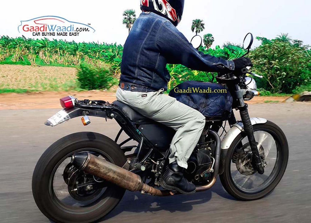 2016 Royal Enfield Himalayan Spied