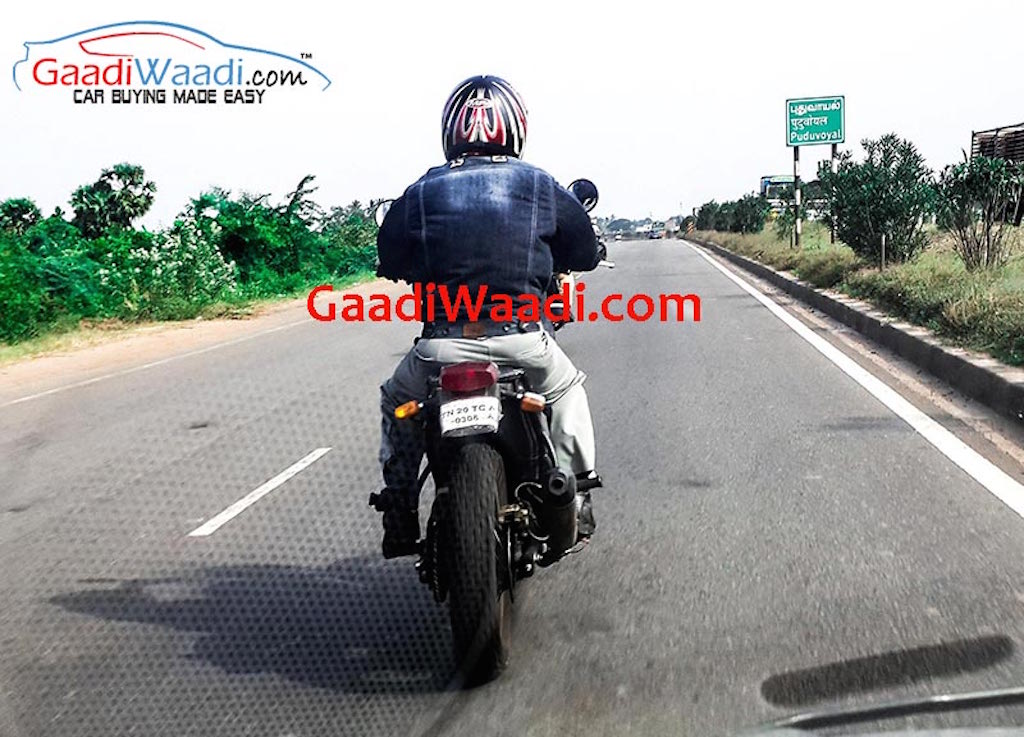2016 Royal Enfield Himalayan Testing