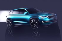 2016 Skoda VisionS Concept Front