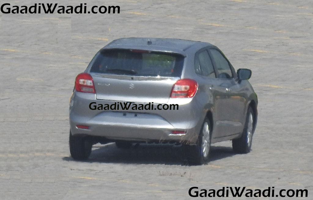 2016 Suzuki Baleno Rear Spied