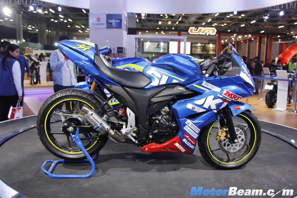 2016 Suzuki Gixxer Cup Bike Left