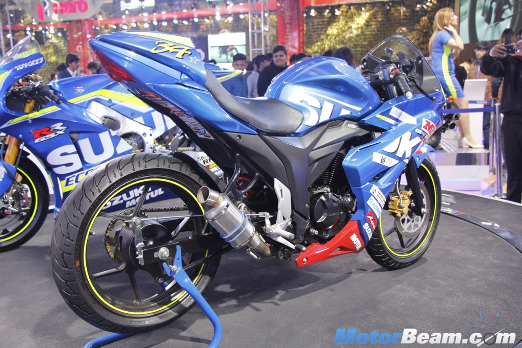 2016 Suzuki Gixxer Cup Bike Rear