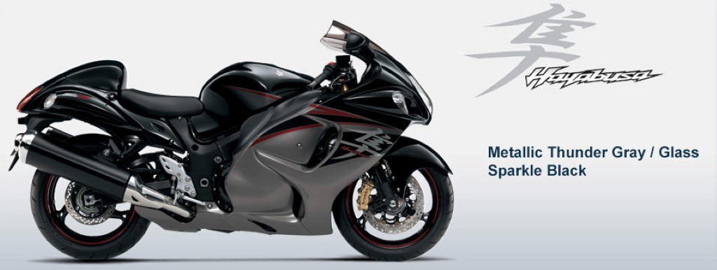 2016 Suzuki Hayabusa Metallic Thunder Gray