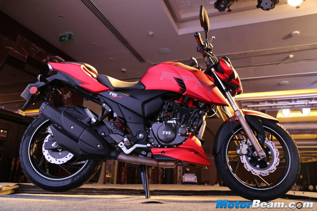 2016 TVS Apache 200 4V Side