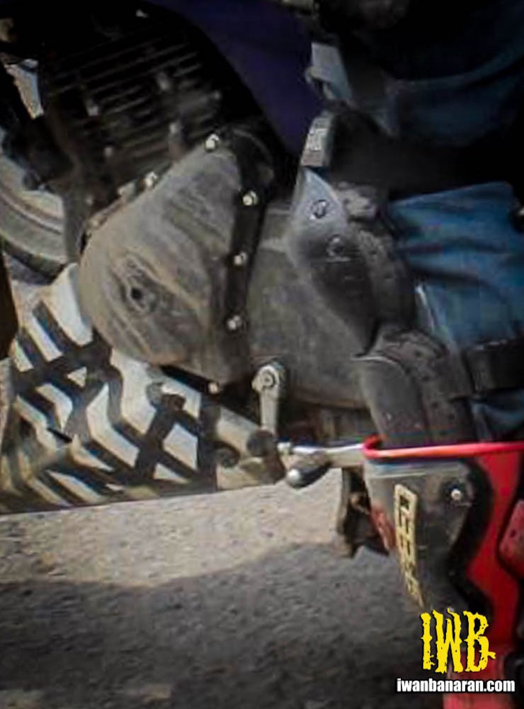 2016 TVS Apache 200 Spied Crankcase
