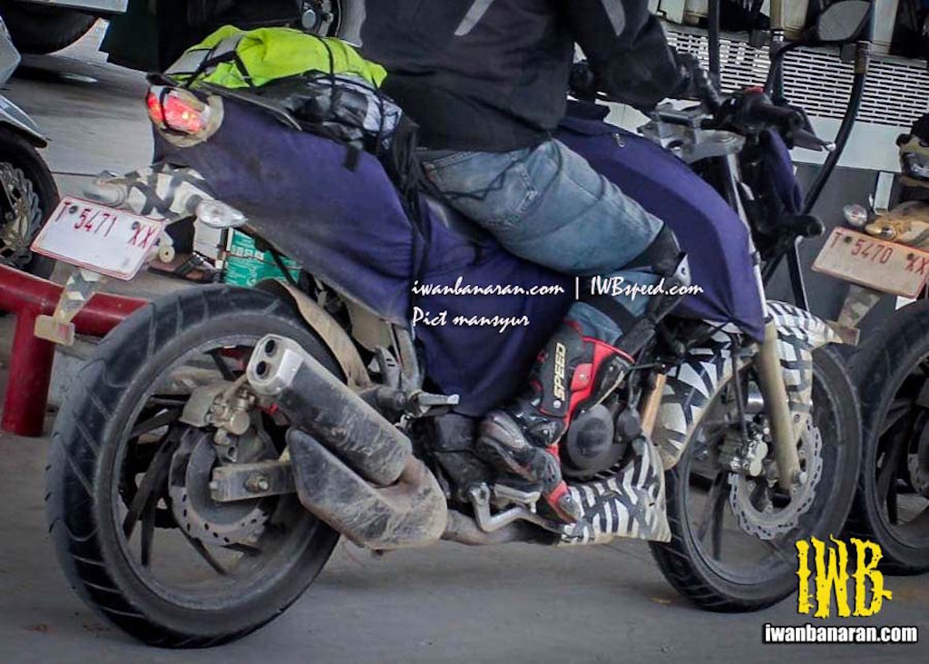 2016 TVS Apache 200 Spied Details