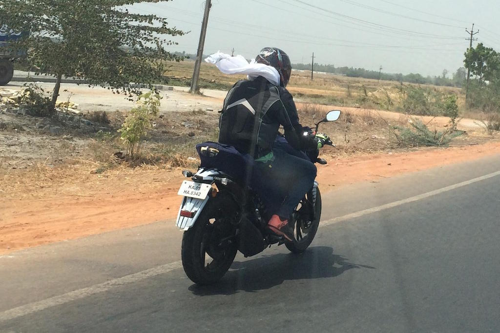 2016 TVS Apache Test Mule