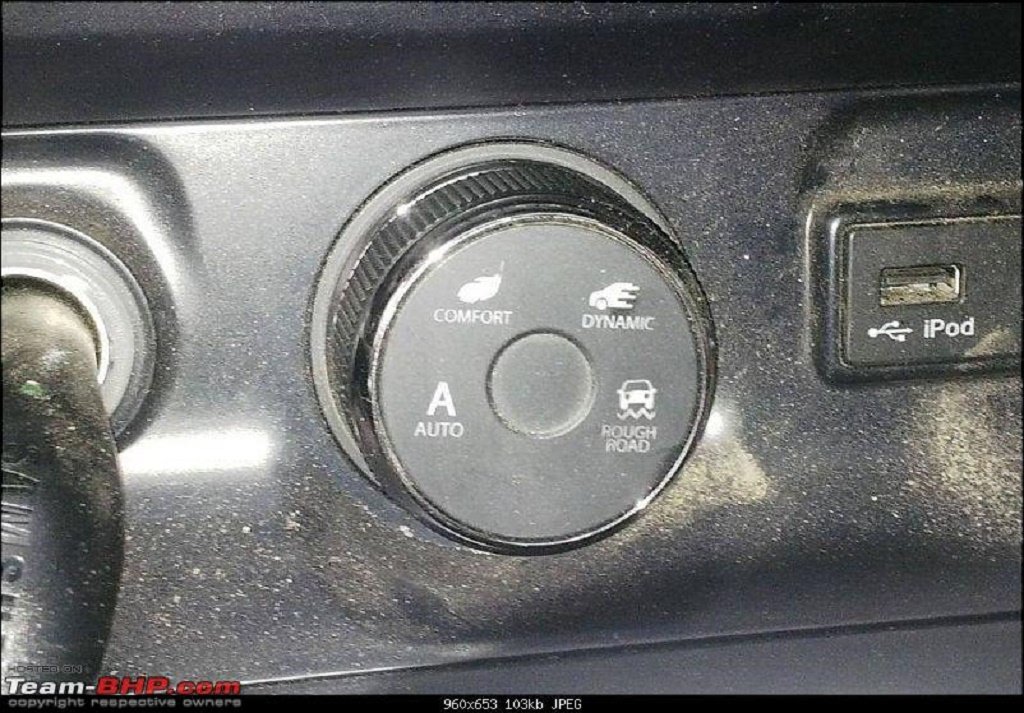 2016 Tata Hexa Terrain Response System Spy Shot
