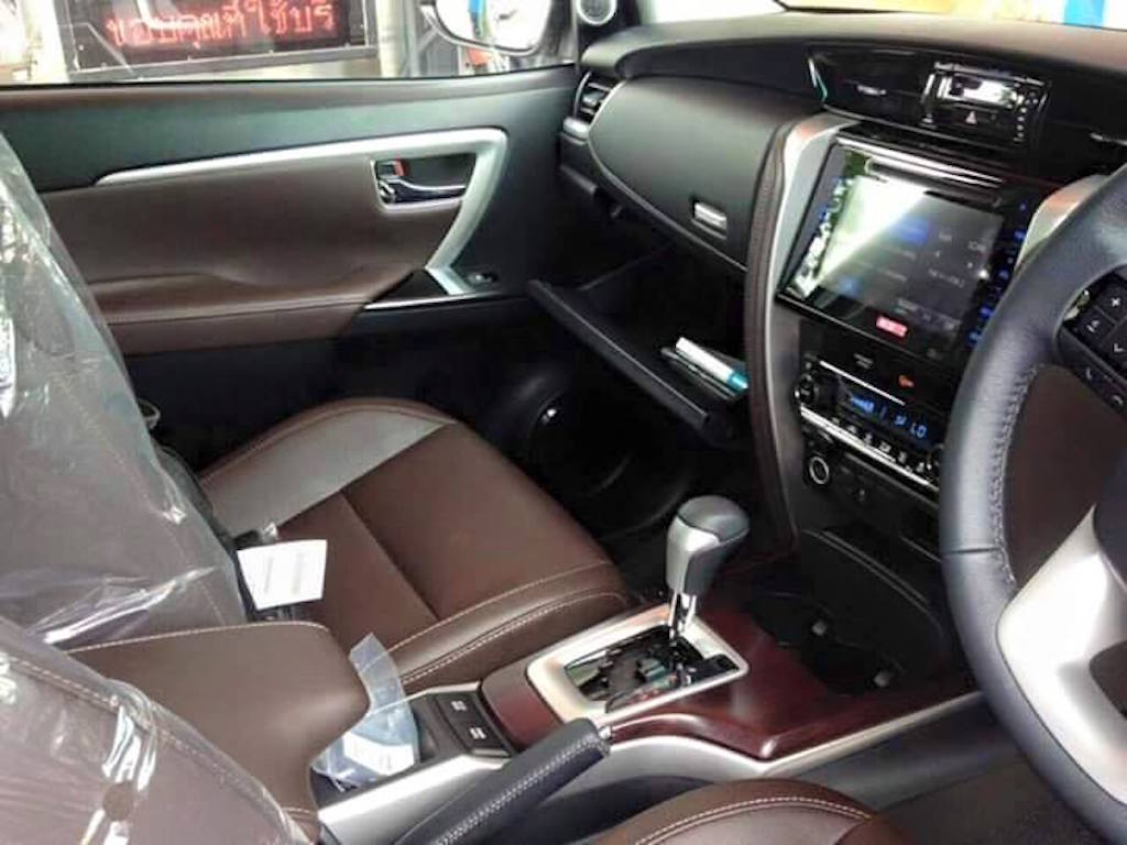 2016 Toyota Fortuner Interior Leaked Image
