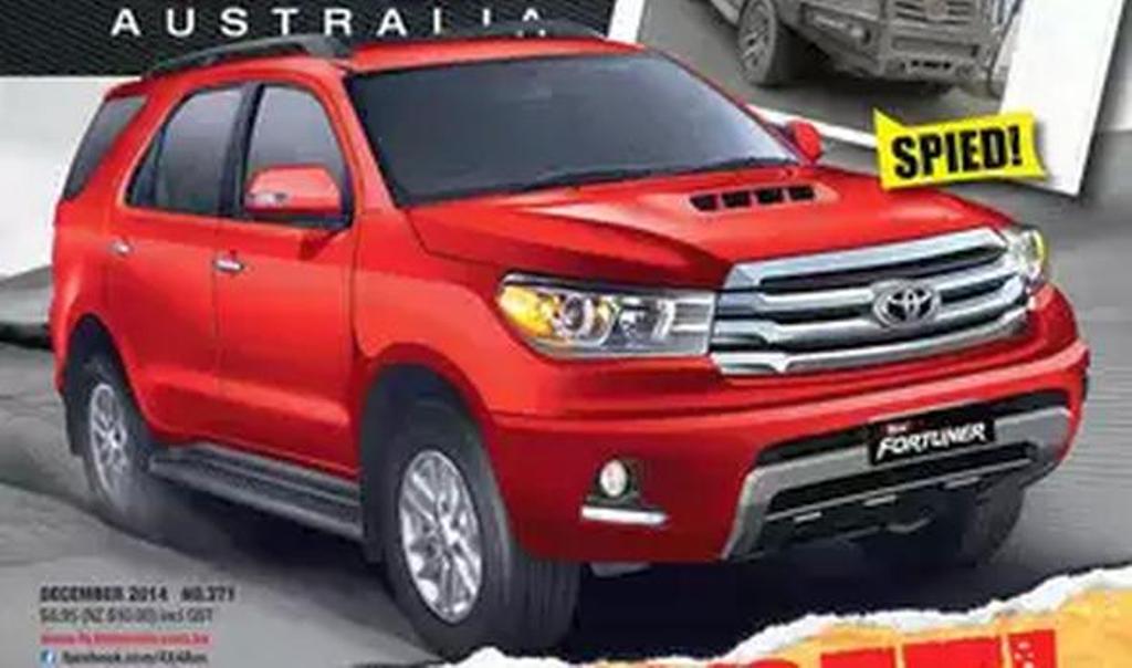 2016 Toyota Fortuner Rendering