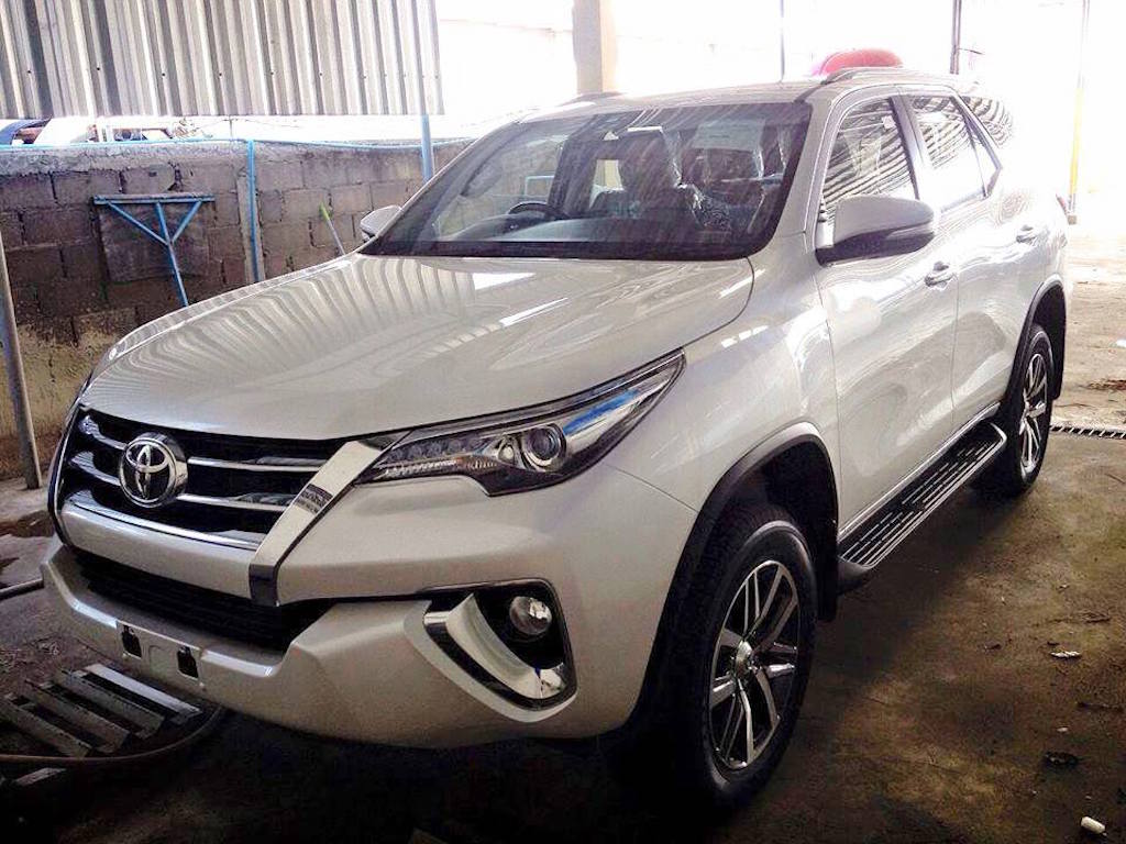2016 Toyota Fortuner Thailand Leaked