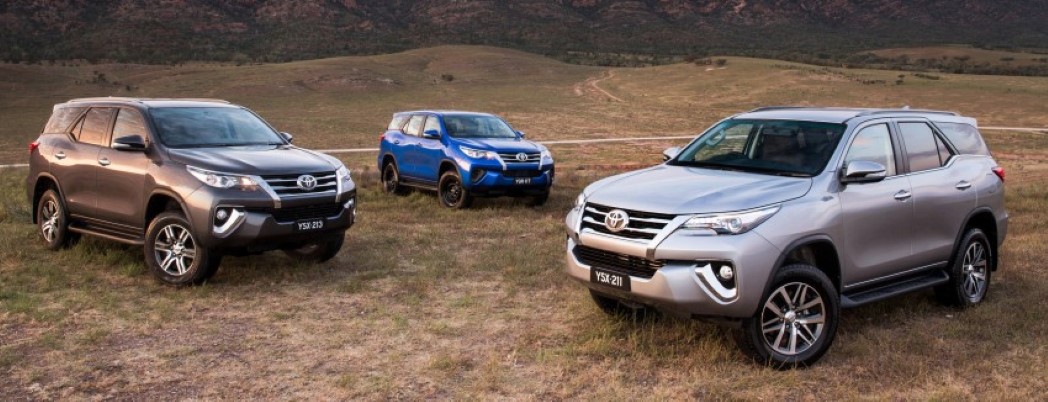 2016 Toyota Fortuner Variants
