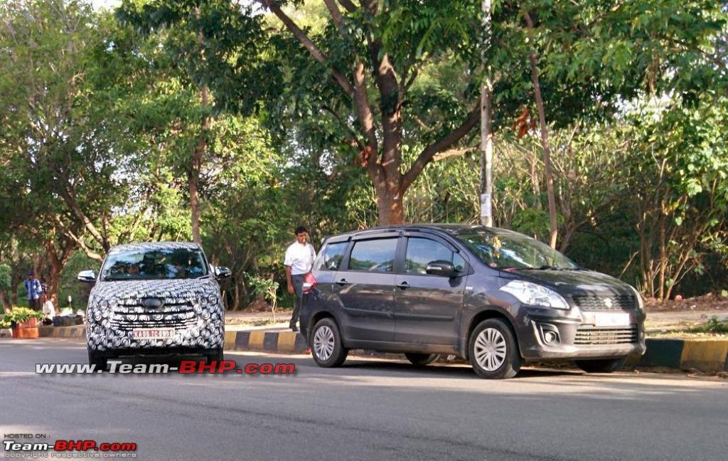 2016 Toyota Innova Spy Shot Front