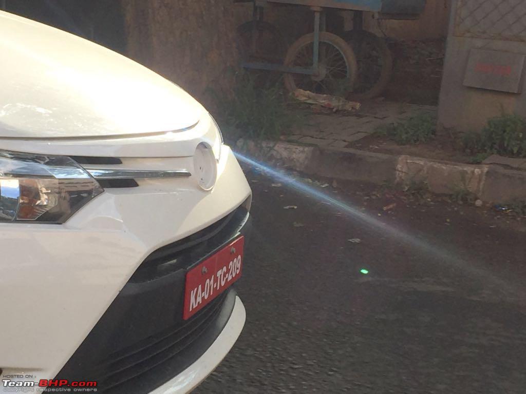 2016 Toyota Vios Spied Front