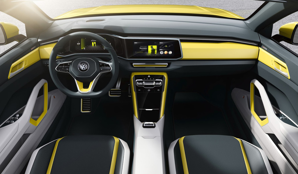 2016 VW T-Cross Concept Dashboard
