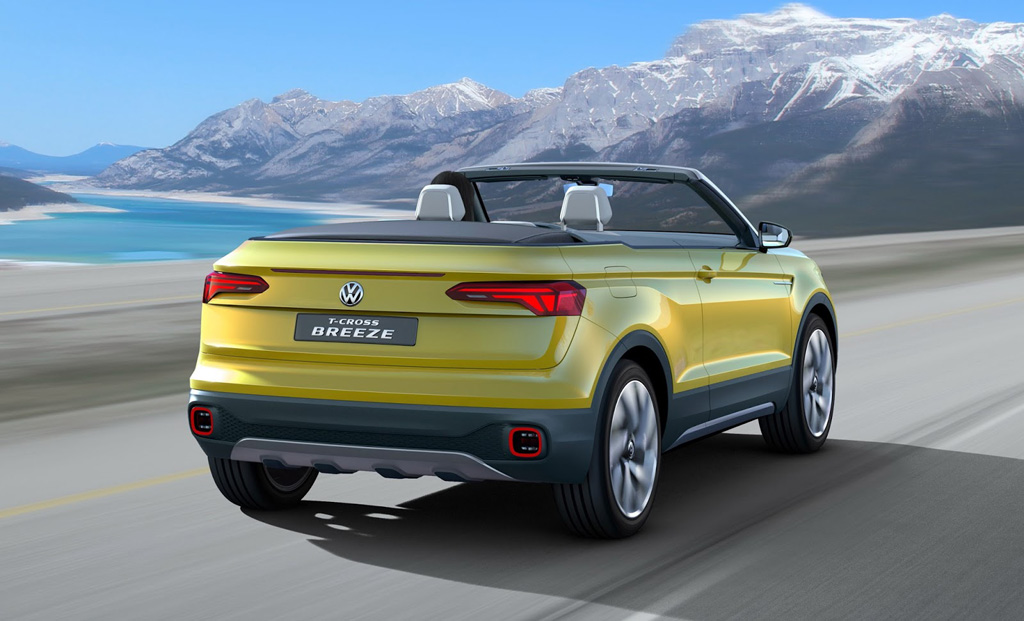 2016 VW T-Cross Concept Rear