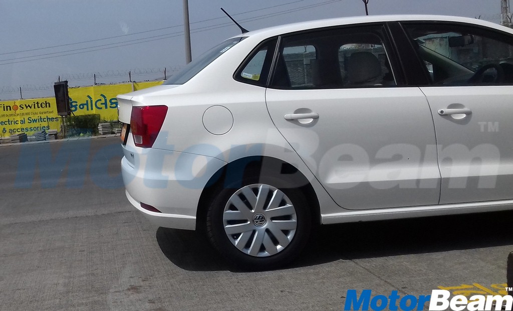 2016 Volkswagen Ameo Comfortline Spotted On Test