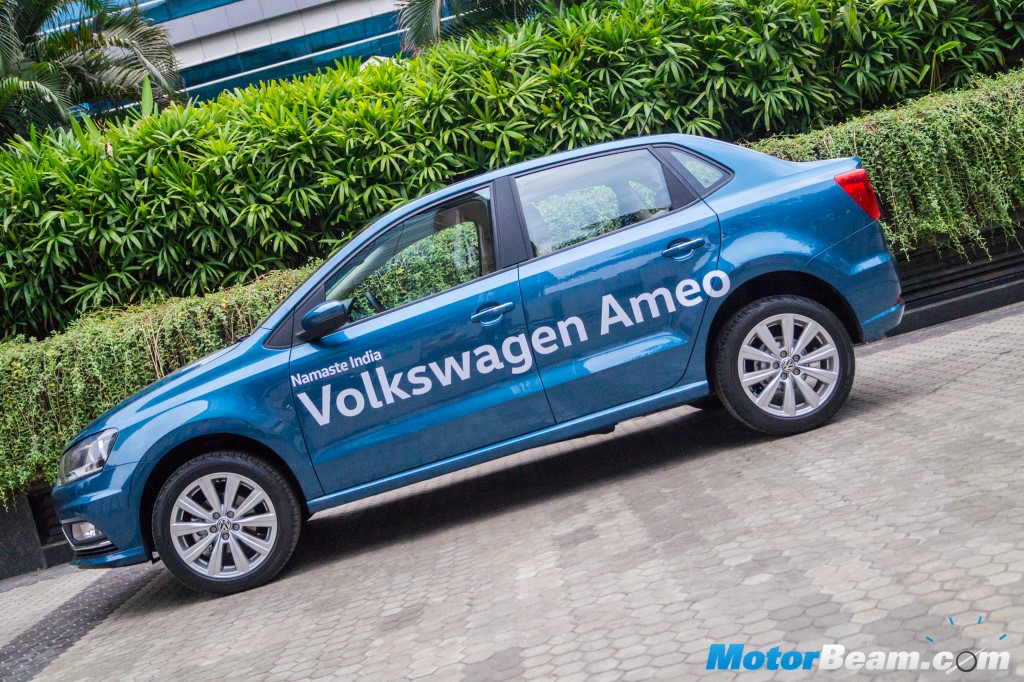 2016 Volkswagen Ameo Side Profile