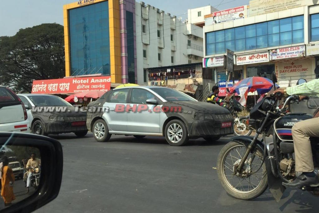 2016 Volkswagen Compact Sedan Spy Shot