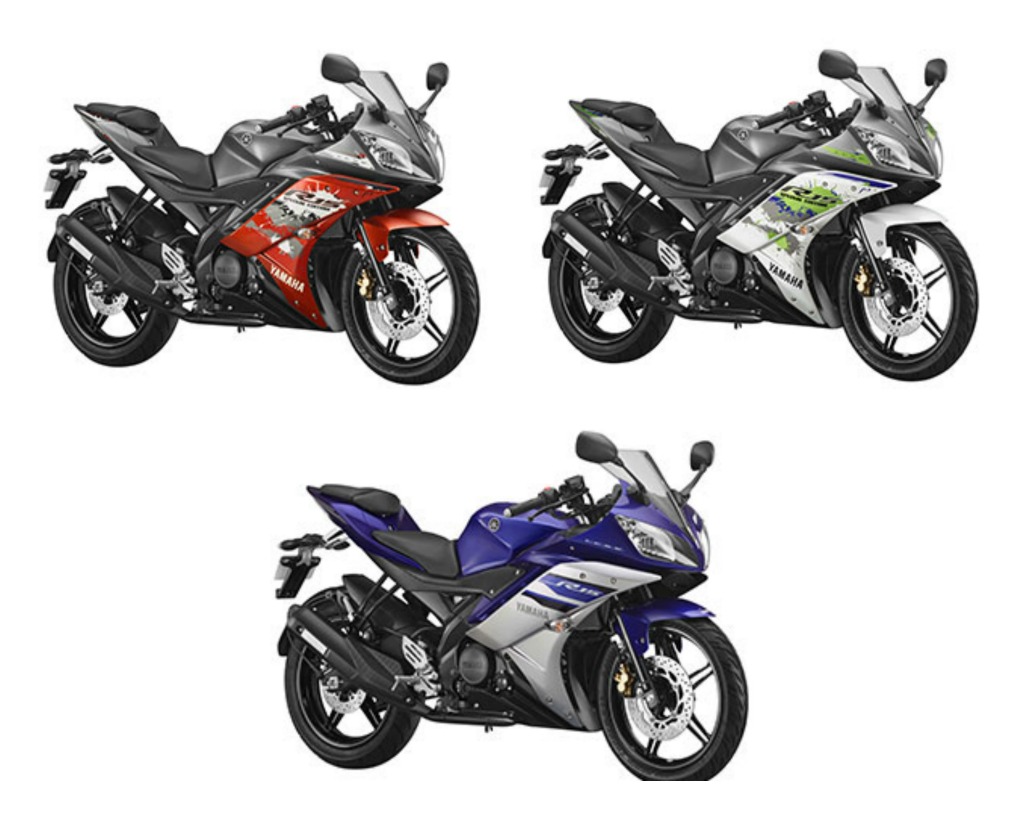 2016 Yamaha R15 V2 Colours