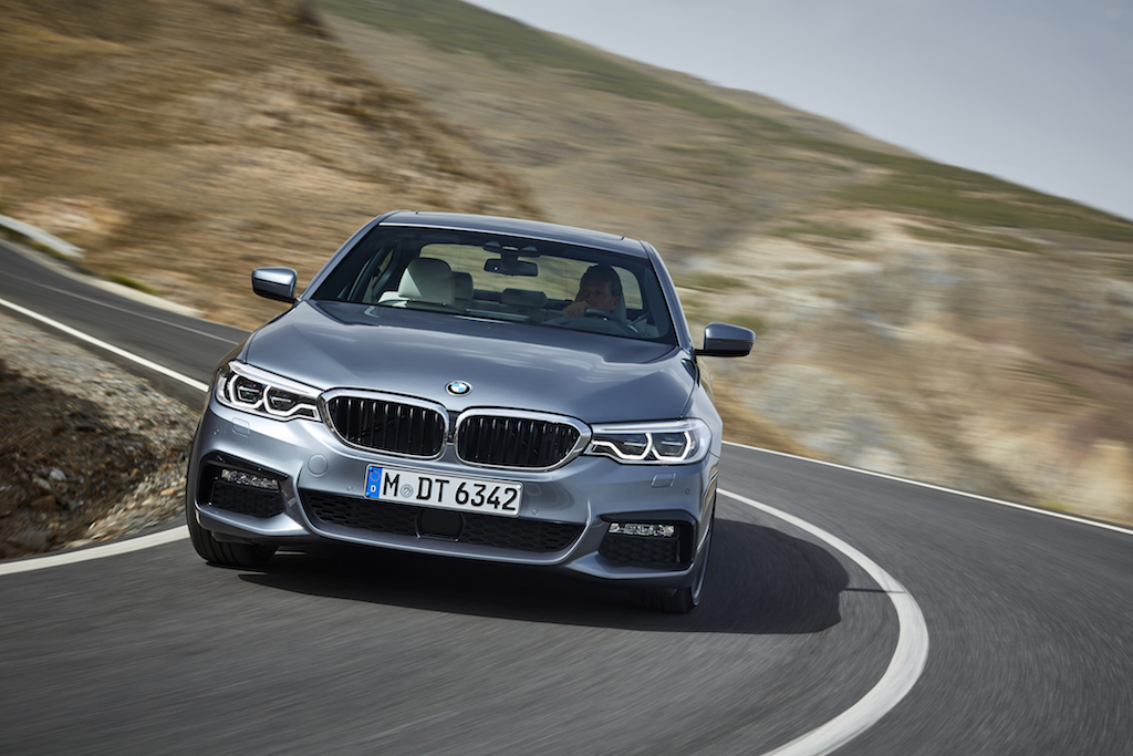 2017 BMW 5 Series Front