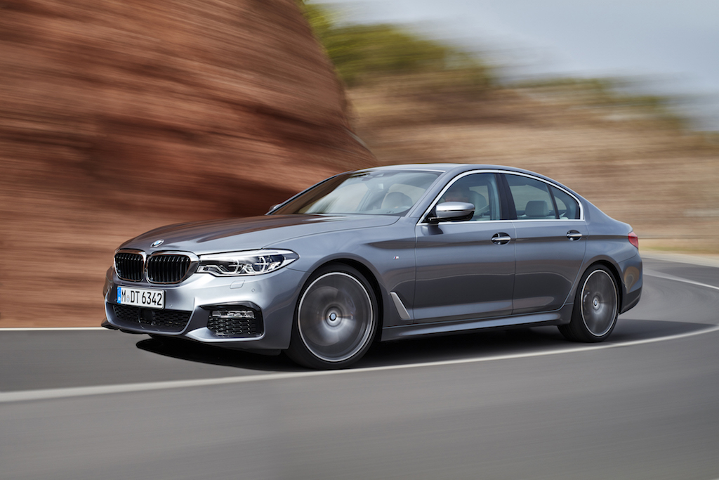 2017 BMW 5 Series Left Side