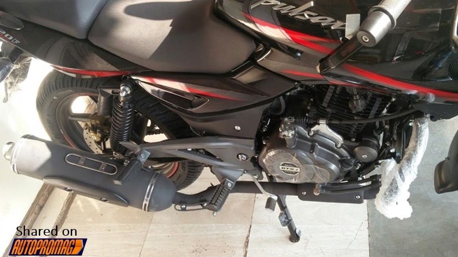 2017 Bajaj Pulsar 220F Engine Spied