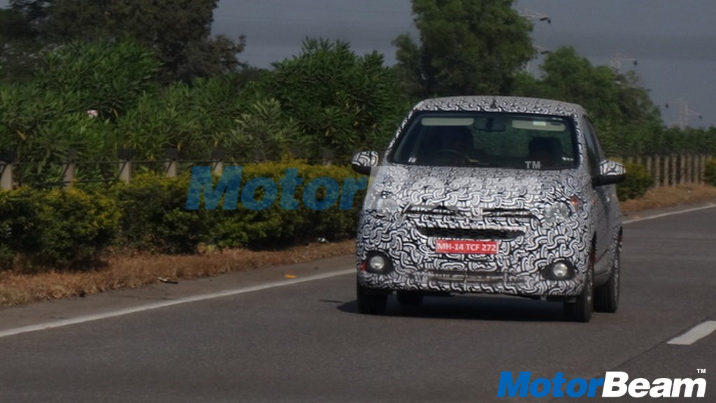 2017 Chevrolet Beat Activ Spied