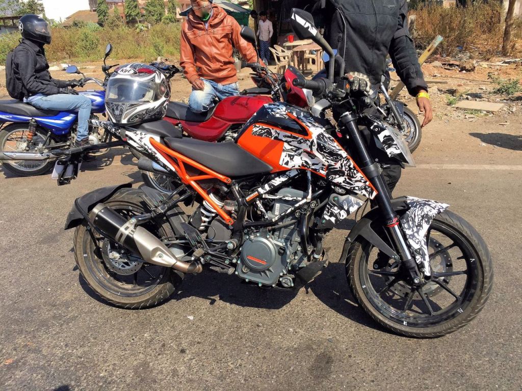 2017 Duke 250 Spotted In India With MRF Tyres KTM Could Surprise Us 2017 Duke 250 Spotted In India With MRF Tyres KTM Could Surprise Us