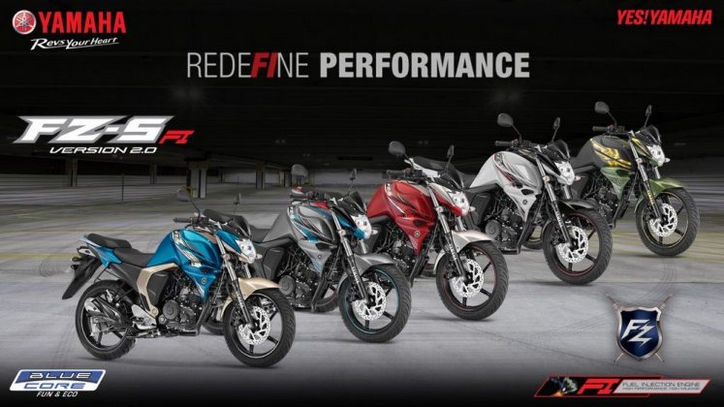 2017 FZ-S Colours