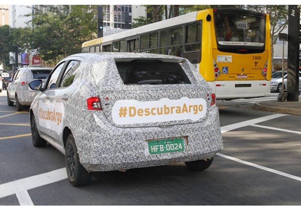 2017 Fiat Argo Rear