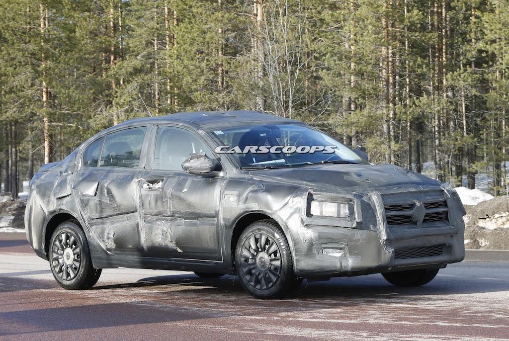 2017 Fiat Linea Test Mule