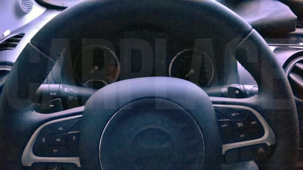 2017 Fiat Punto Spied Steering Wheel
