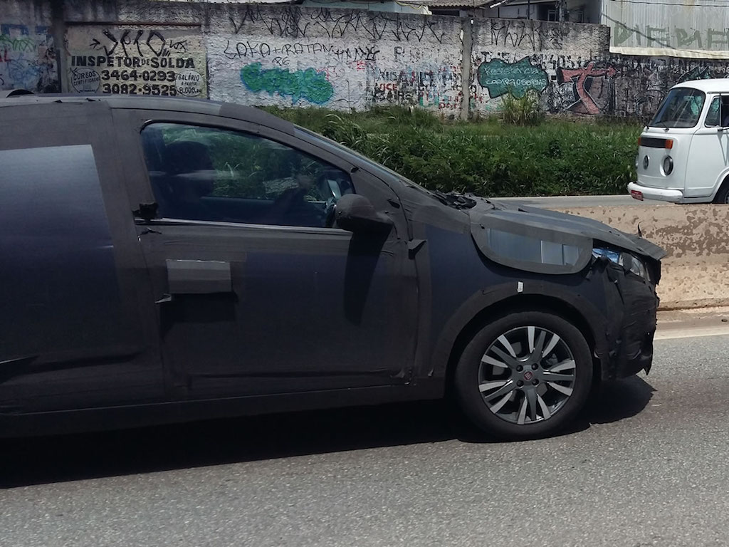 2017 Fiat Punto Spy Shot Brazil