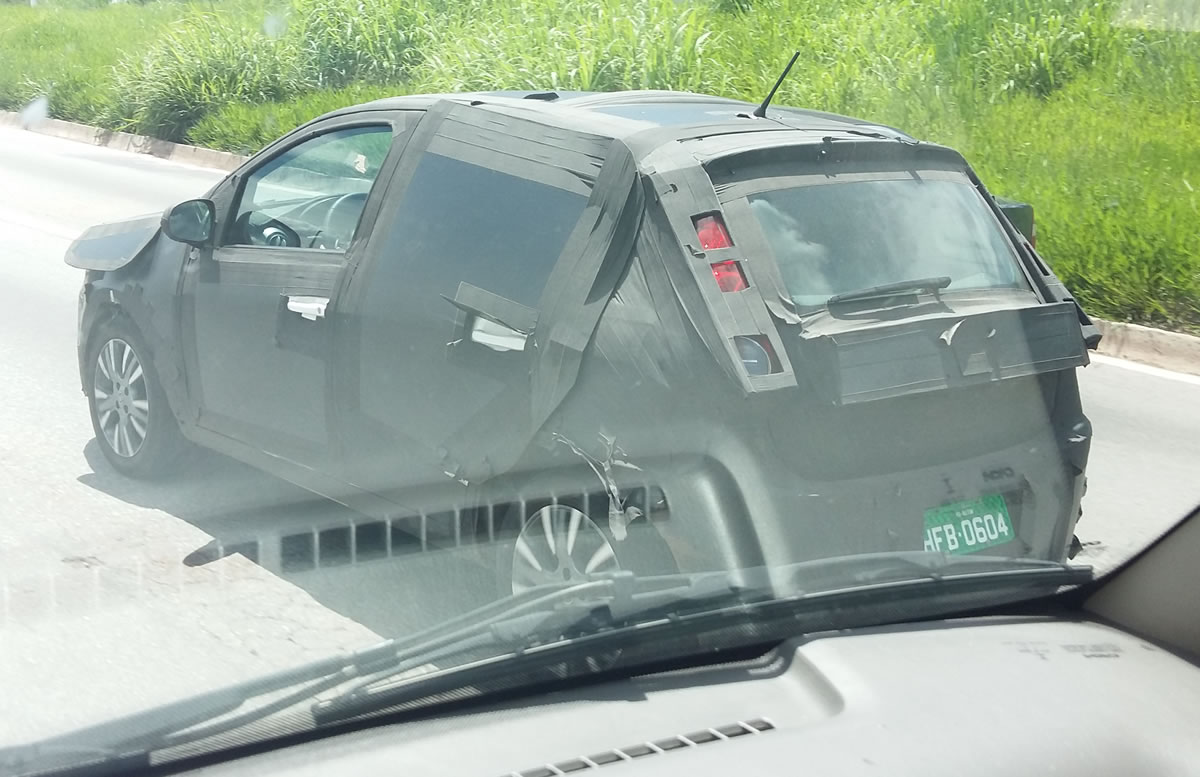 2017 Fiat Punto Spy Shot