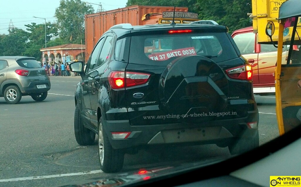 2017 Ford EcoSport Caught Testing