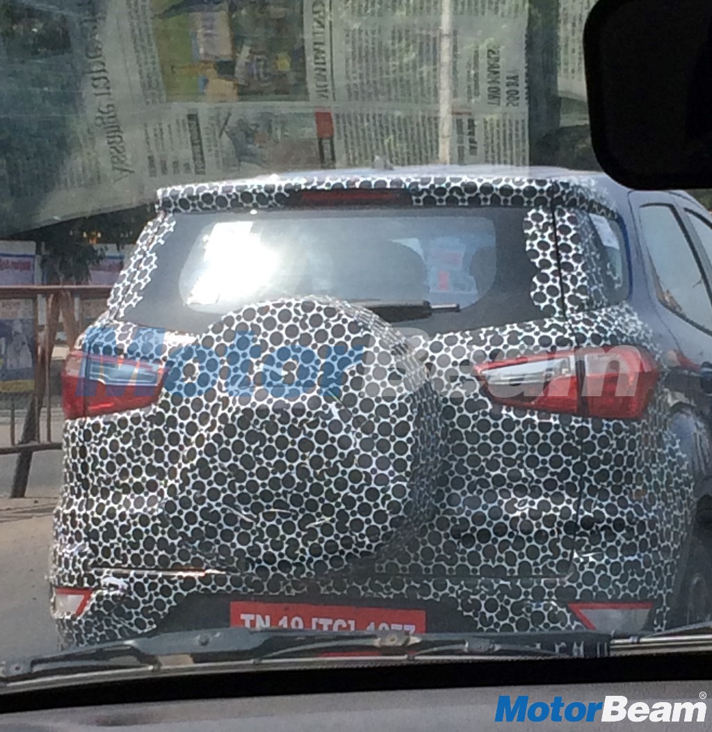 2017 Ford EcoSport Rear Spotted