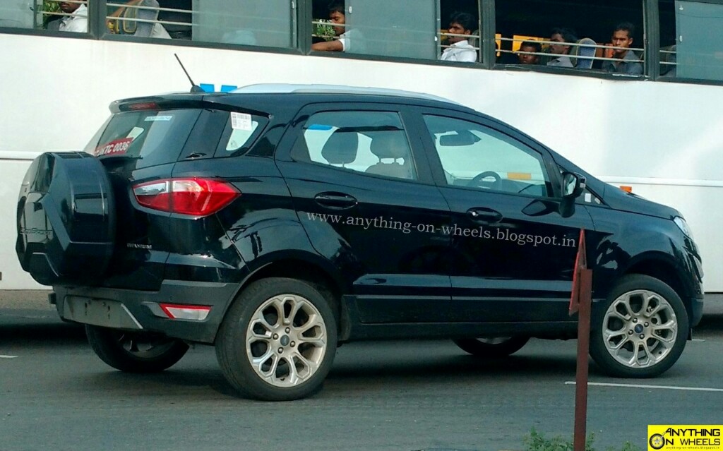 2017 Ford EcoSport Spied