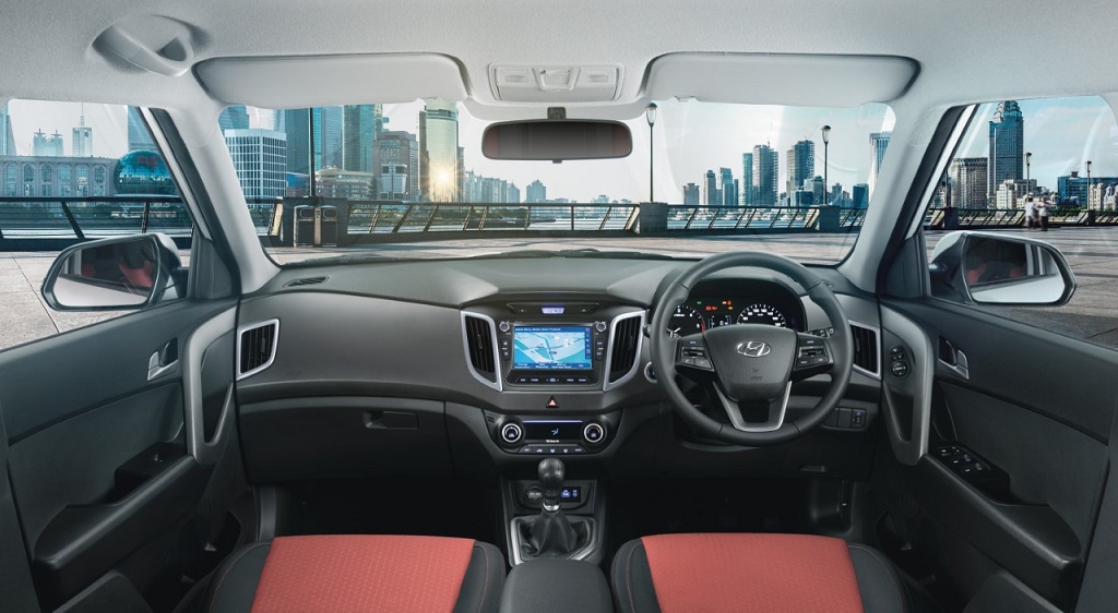 2017 Hyundai Creta Black Interior
