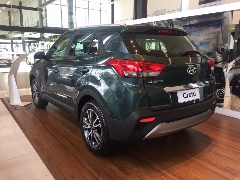 2017 Hyundai Creta Facelift Rear Profile