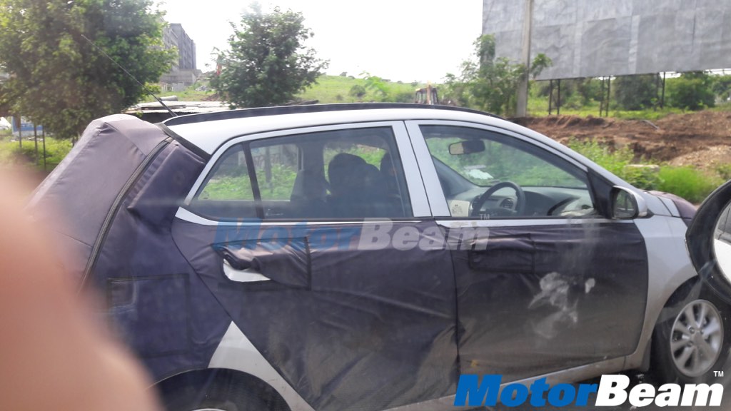 2017 Hyundai Grand i10 Spied Testing