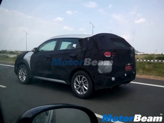 2017 Hyundai Tucson Spied