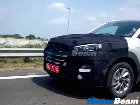 2017 Hyundai Tucson Testing