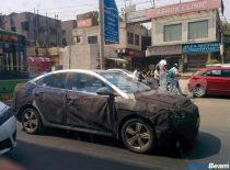 2017 Hyundai Verna Caught Testing