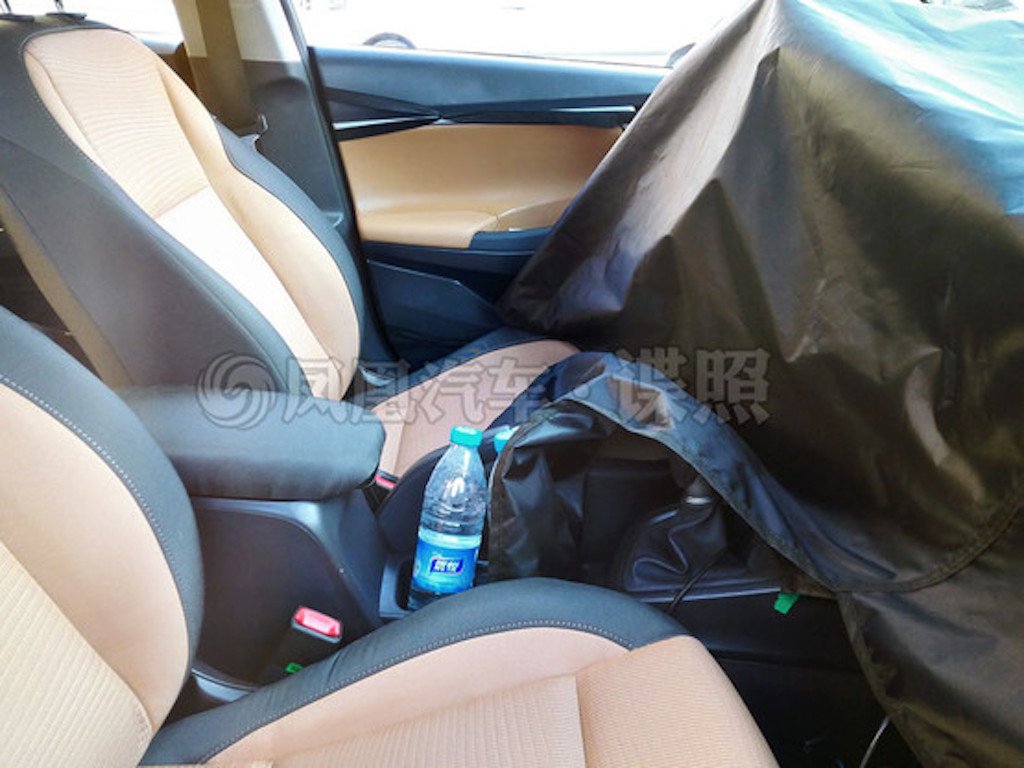 2017 Hyundai Verna Interior Spy Shot