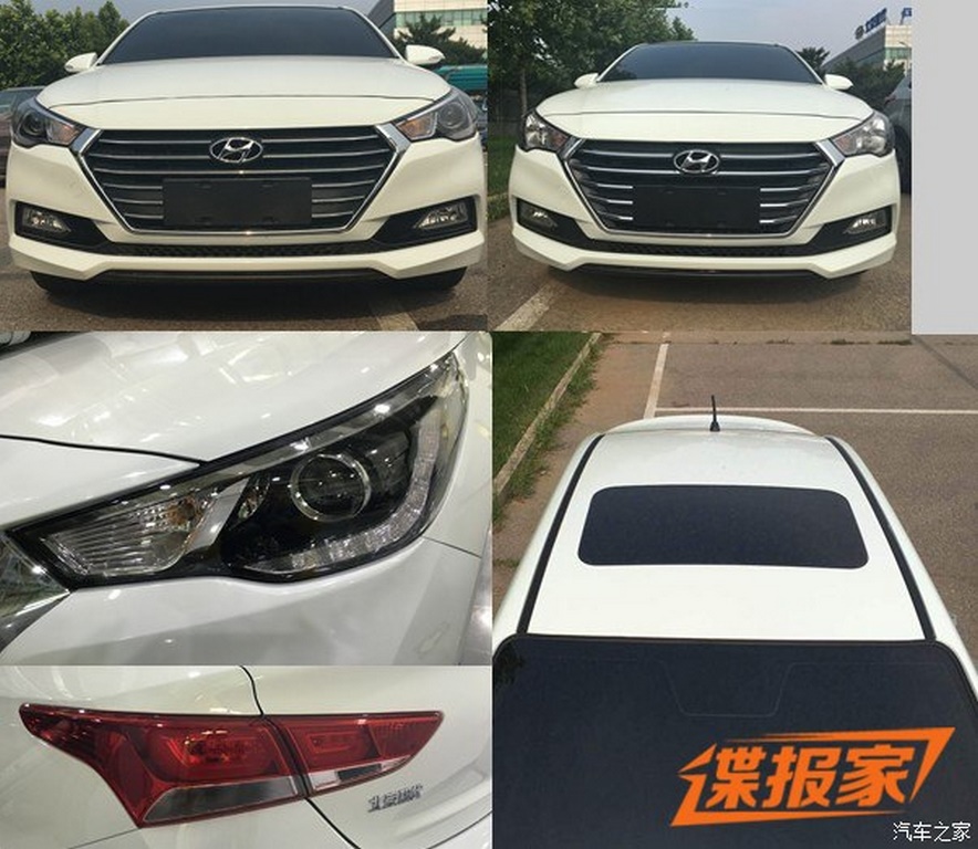 2017 Hyundai Verna Revealed Images