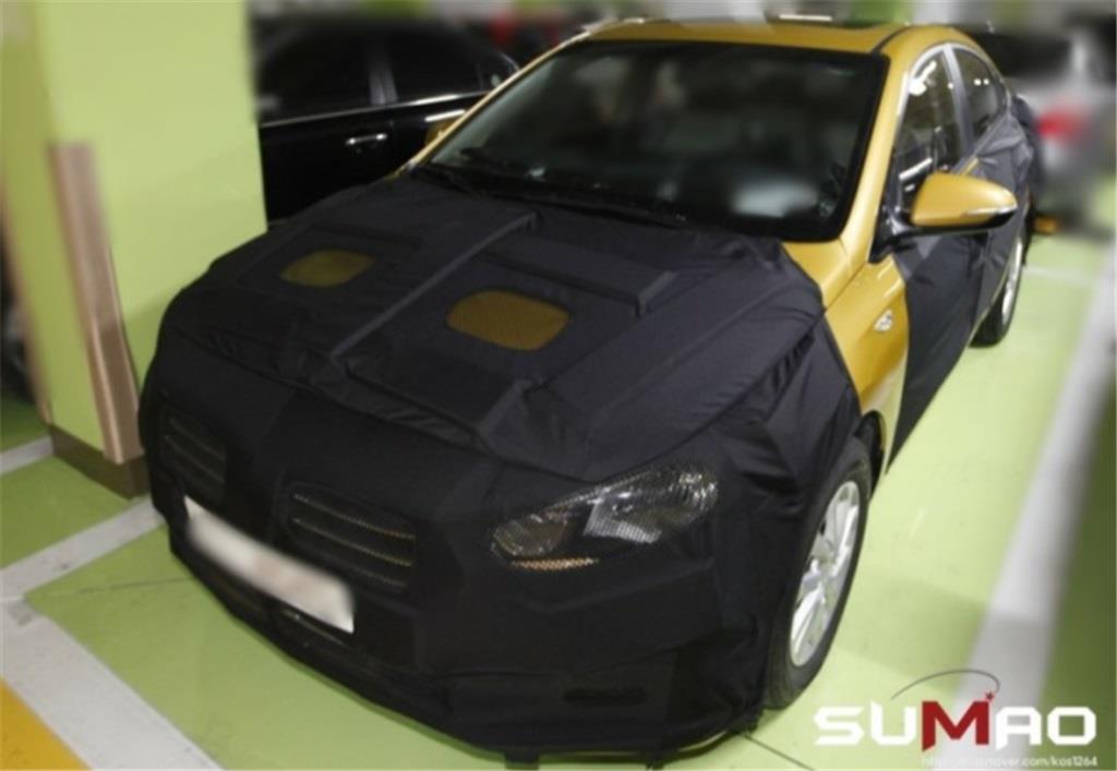 2017 Hyundai Verna Spied