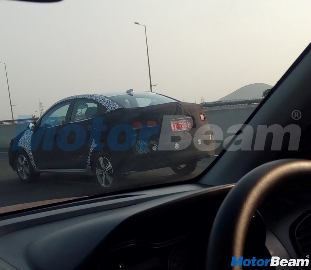 2017 Hyundai Verna Spotted At Chennai