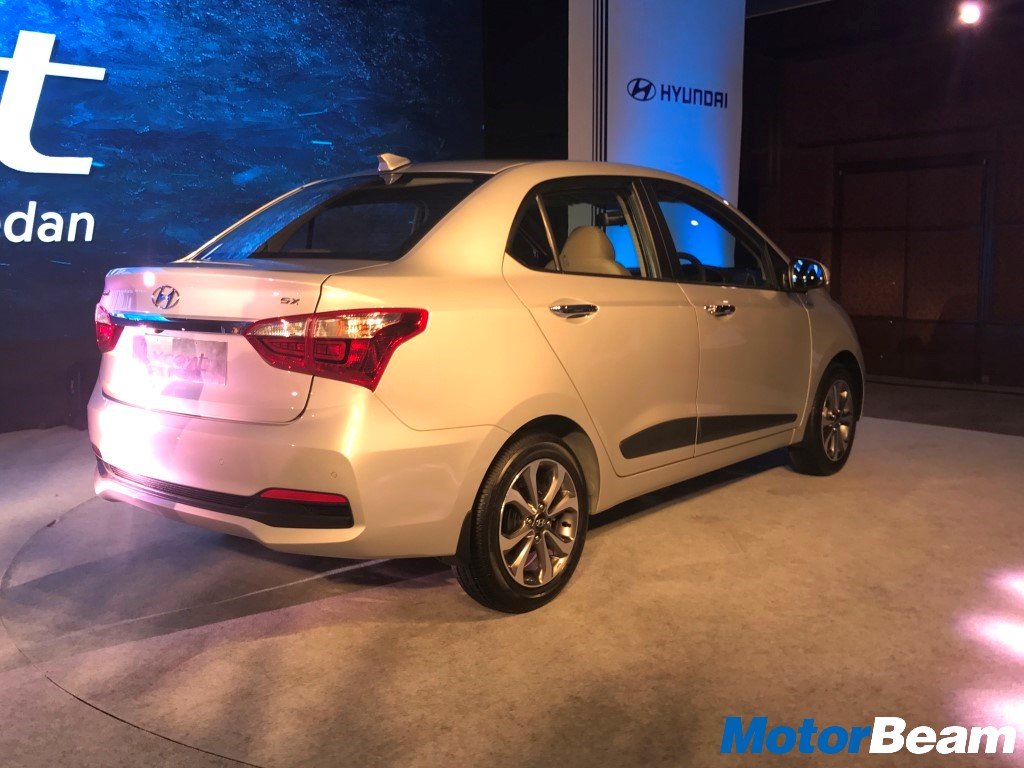 2017 Hyundai Xcent Launch Rear