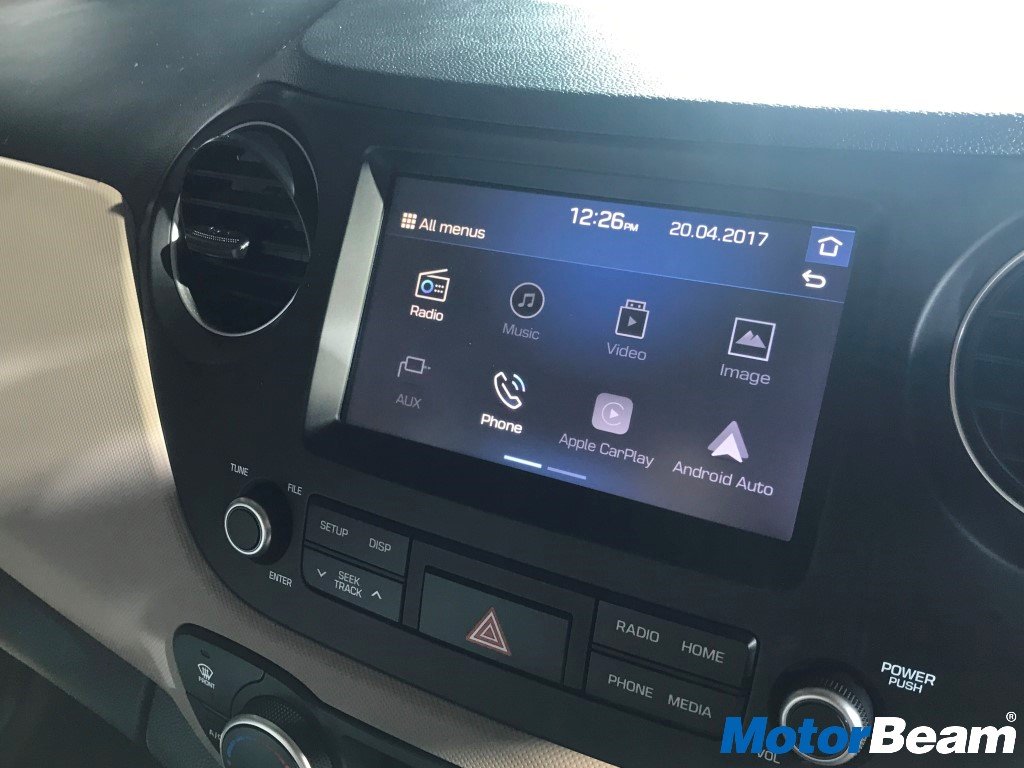 2017 Hyundai Xcent Touchscreen